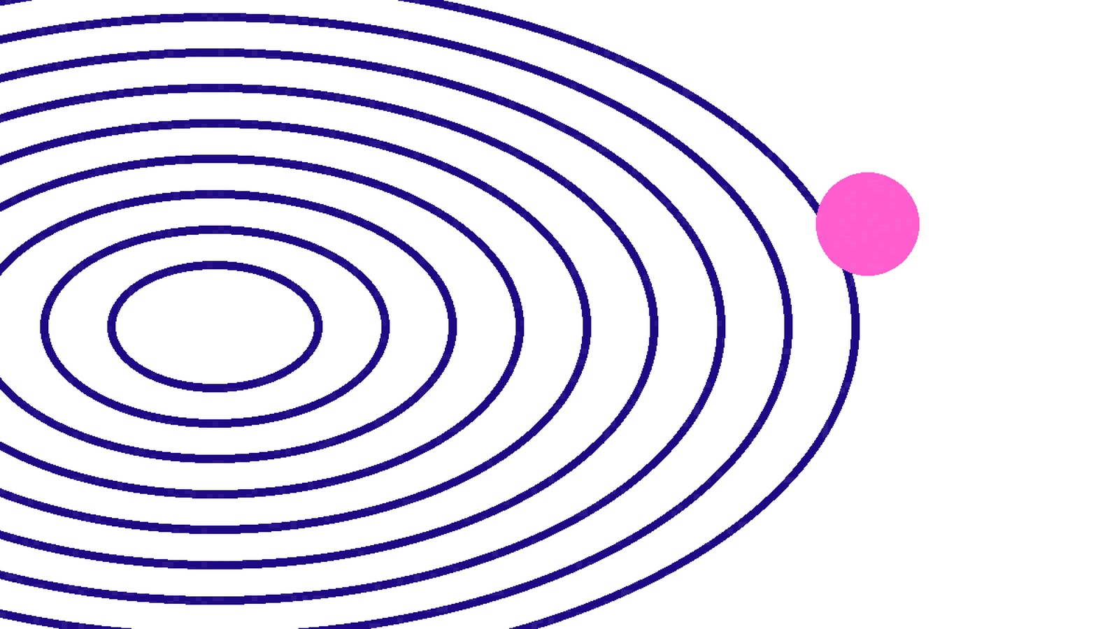 Abstract topography artwork in Featurette colors