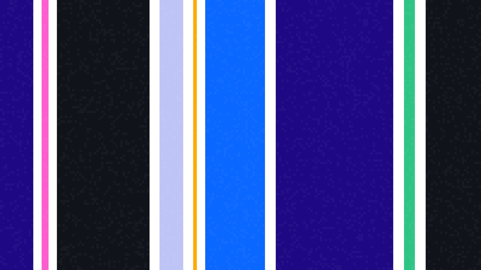 Abstract lightboxes artwork in Featurette colors